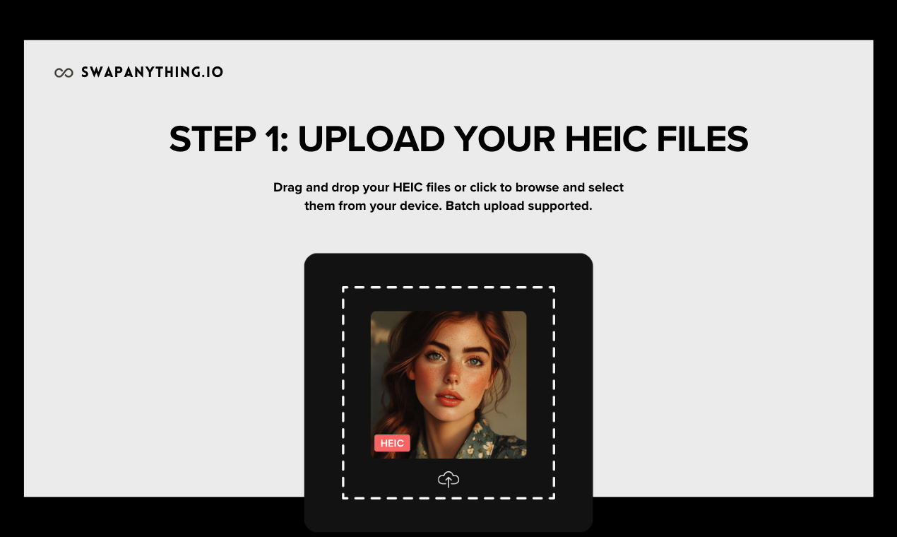 Swapanything.io - Heic voor JPG - HEIC naar JPG -converter online media 2
