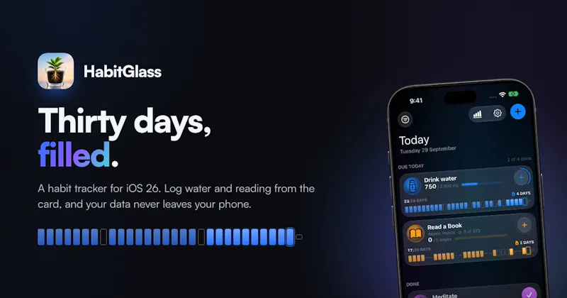 HabitGlass screenshot 1