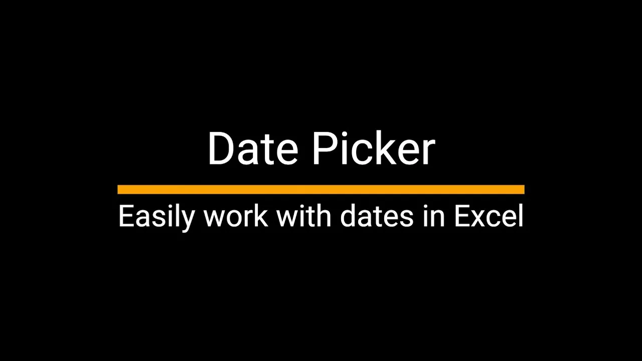 Date Picker for Excel gallery image