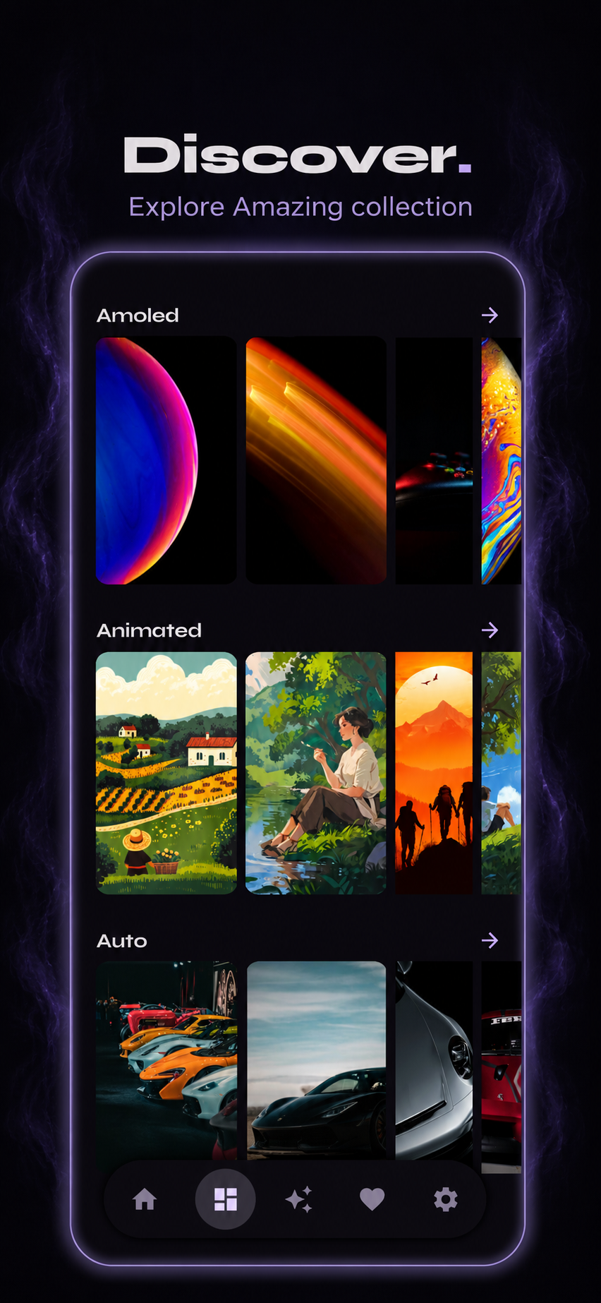 Infinite Walls: AI Wallpaper Creator  gallery image
