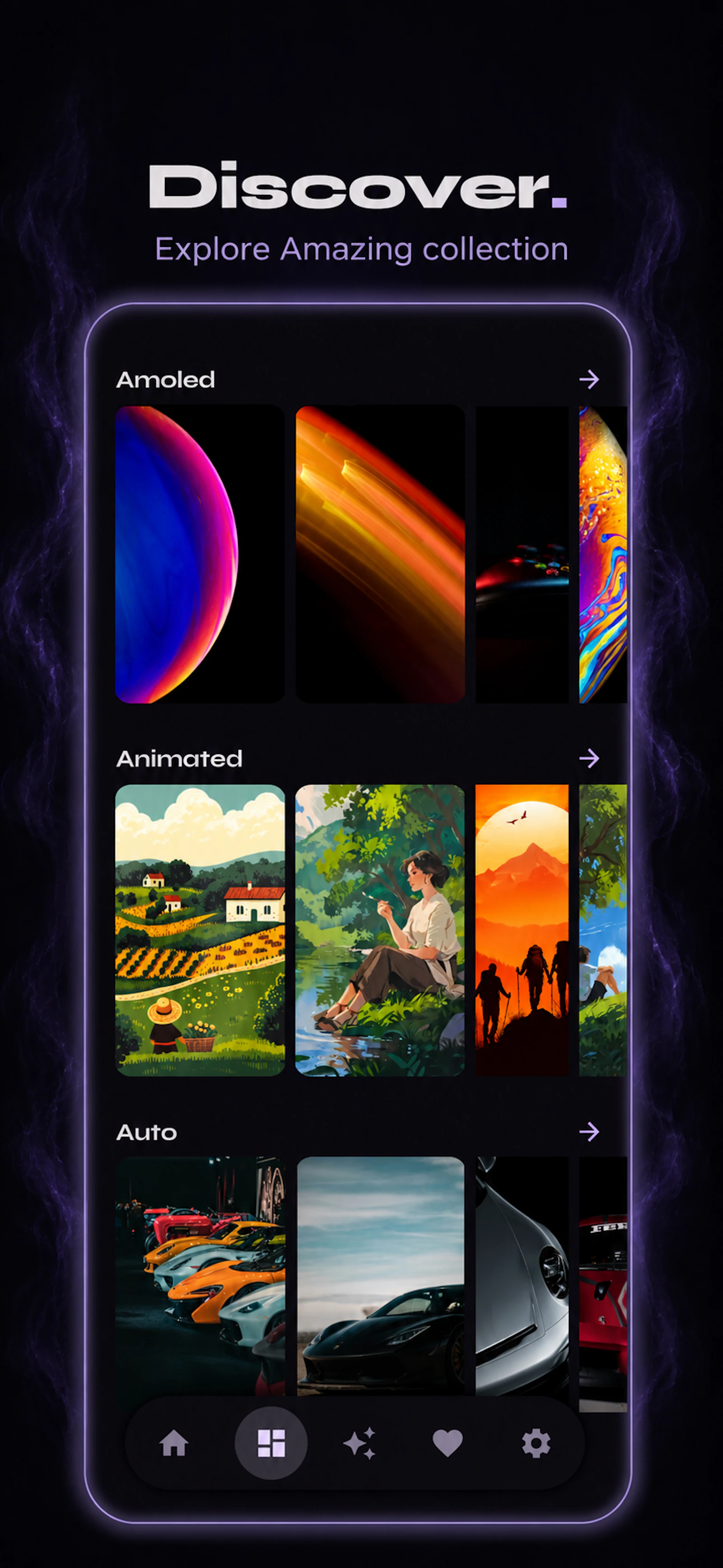 Infinite Walls: AI Wallpaper Creator  screenshot 1