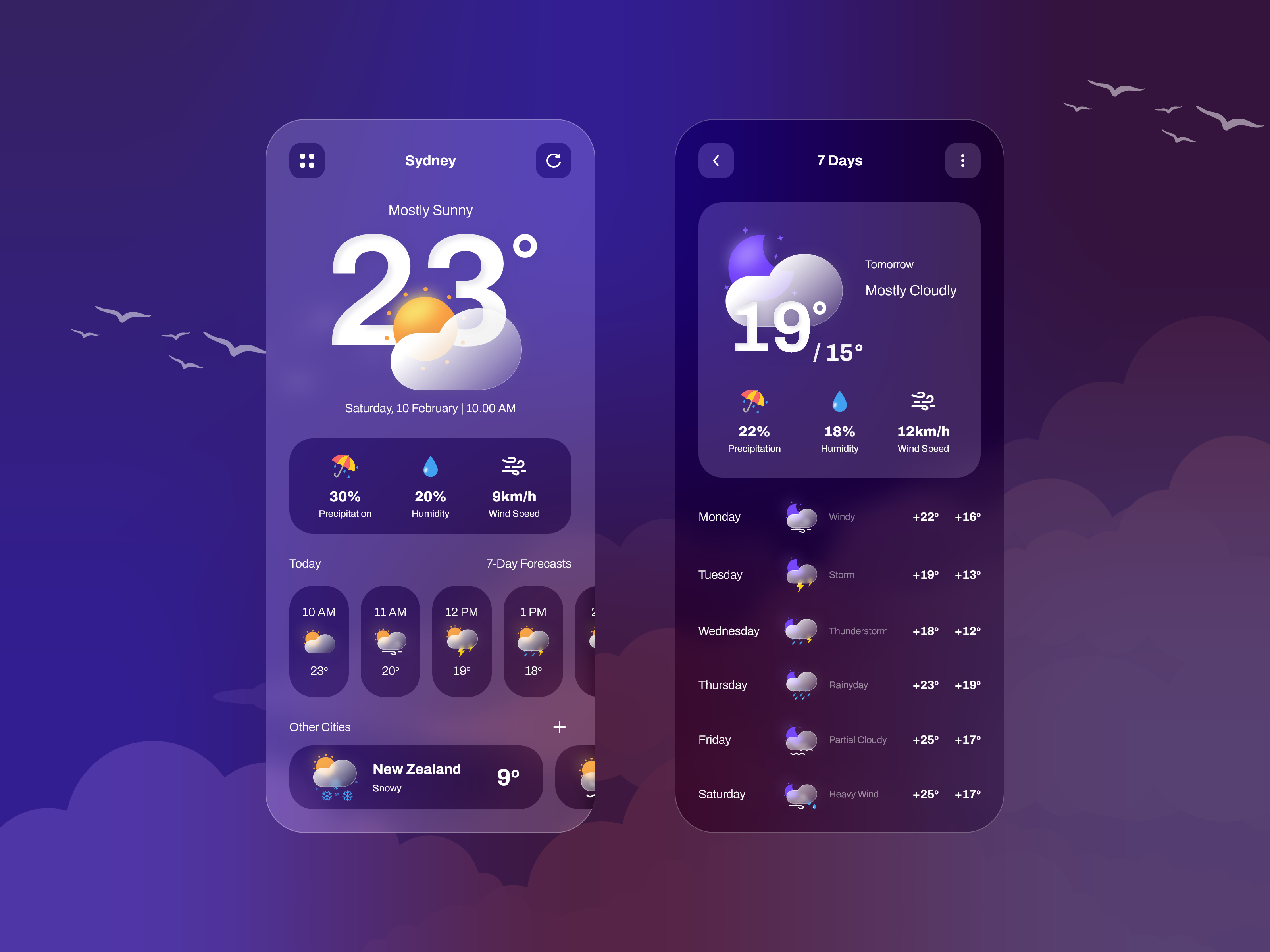 Weather Forecast App illustration