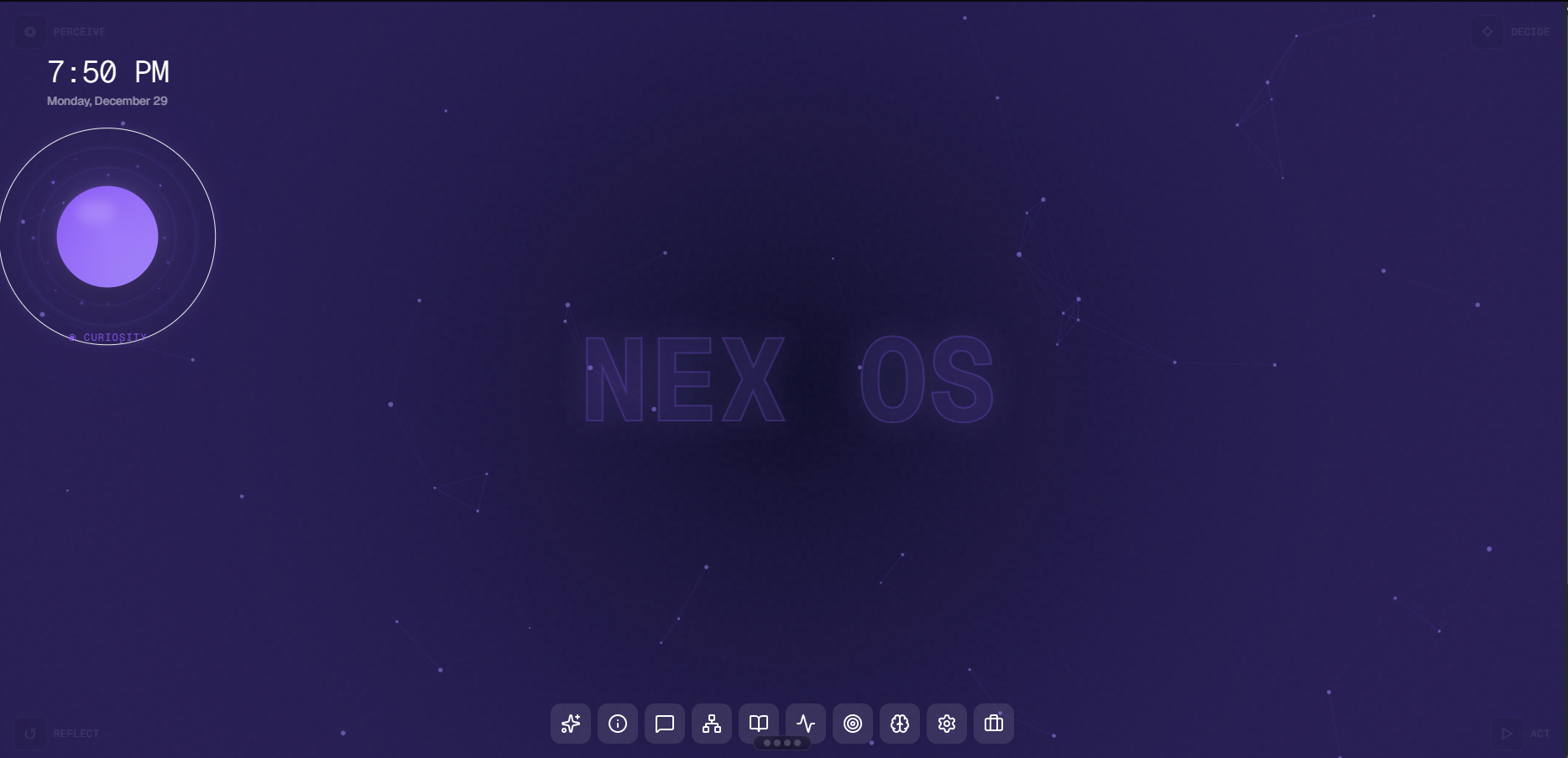 Nex Sovereign  - Main product screenshot demonstrating key features and user interface