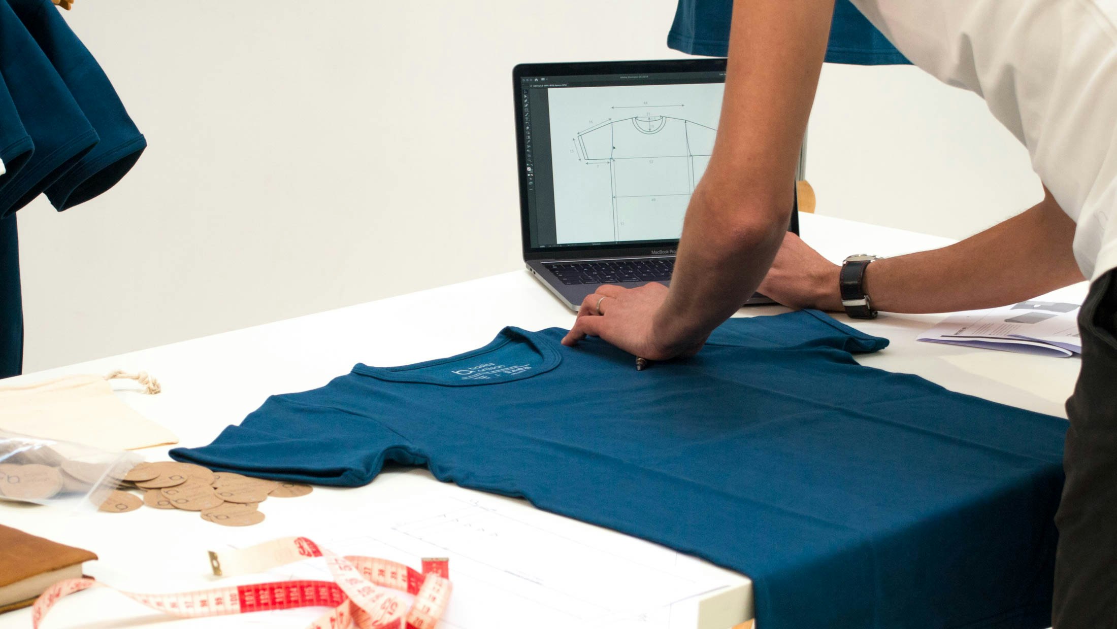 Premium organic t-shirt 2x thicker 340gr gallery image