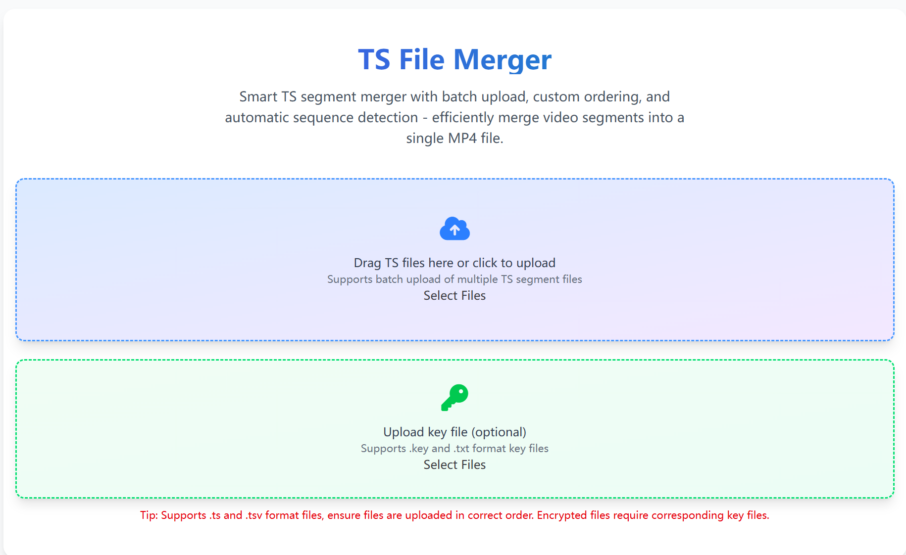 TS Merge – Merge HLS .ts segments  gallery image