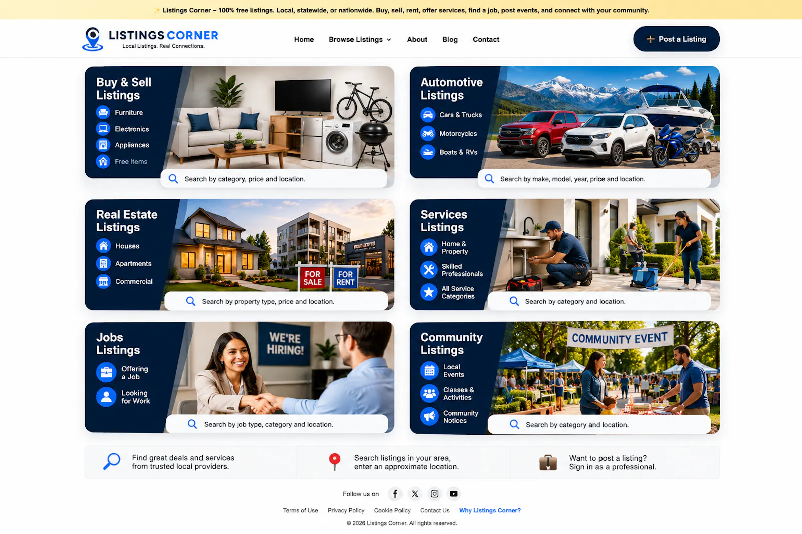 Listings Corner screenshot 2