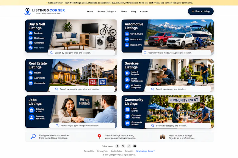 Listings Corner screenshot 2