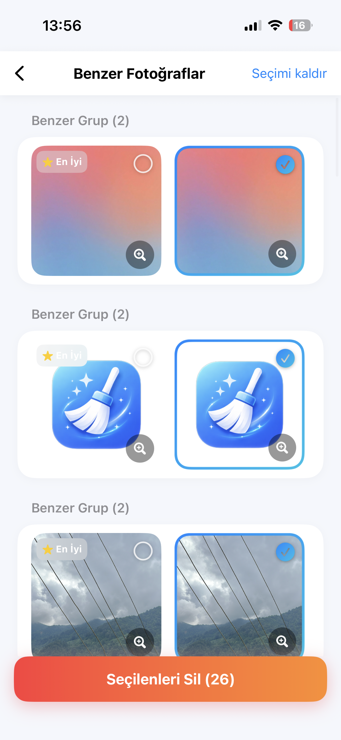 Cleaner  - Screenshot 2 showing product features and functionality