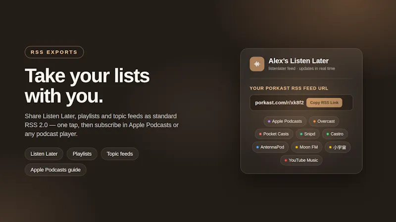 Porkast screenshot 6