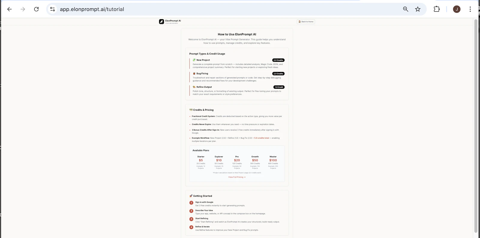 ElonPrompt AI: Your Vibe Coding Refinery screenshot 8