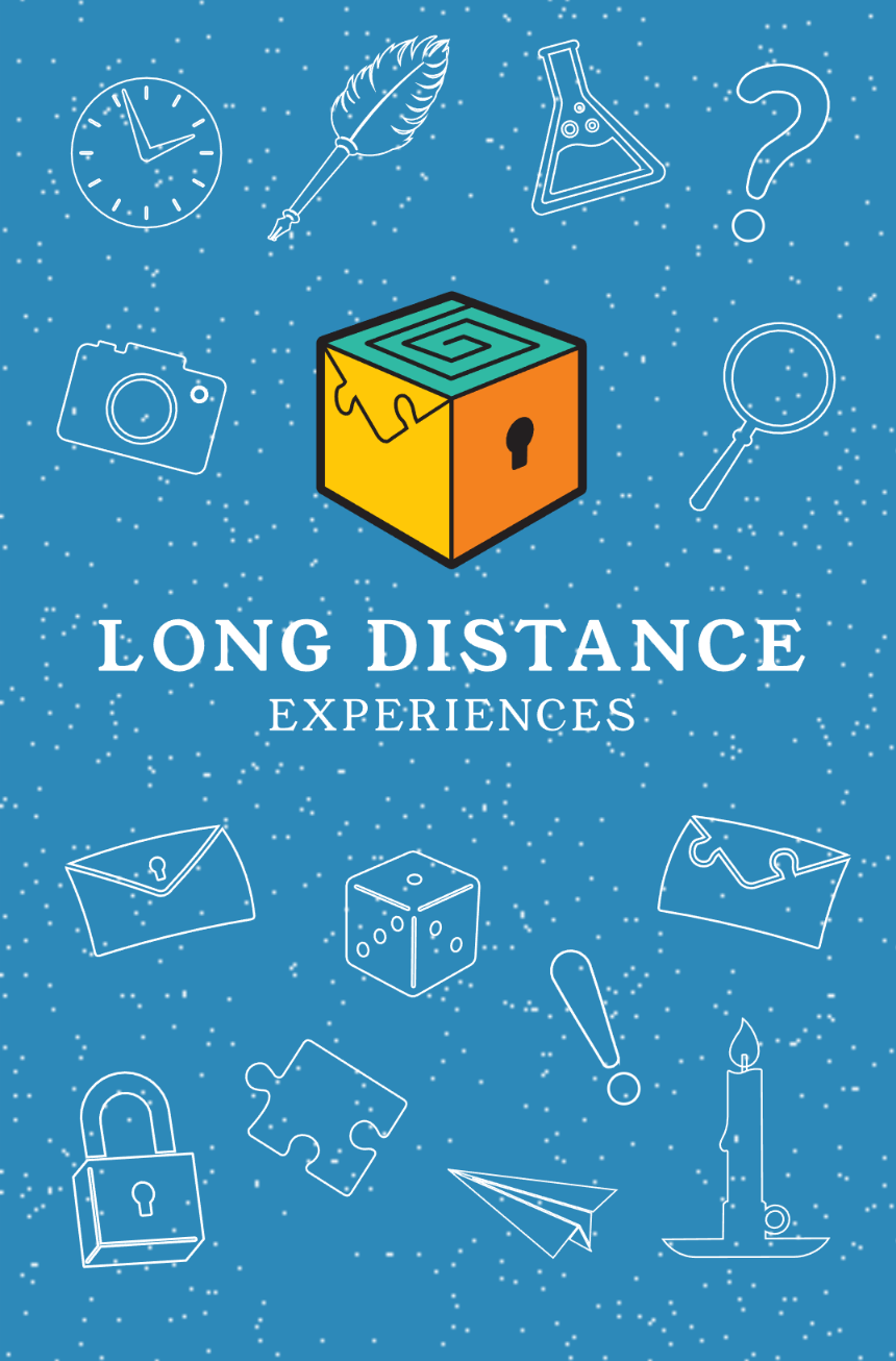 Long Distance Experiences - Product Hunt launch logo and brand identity