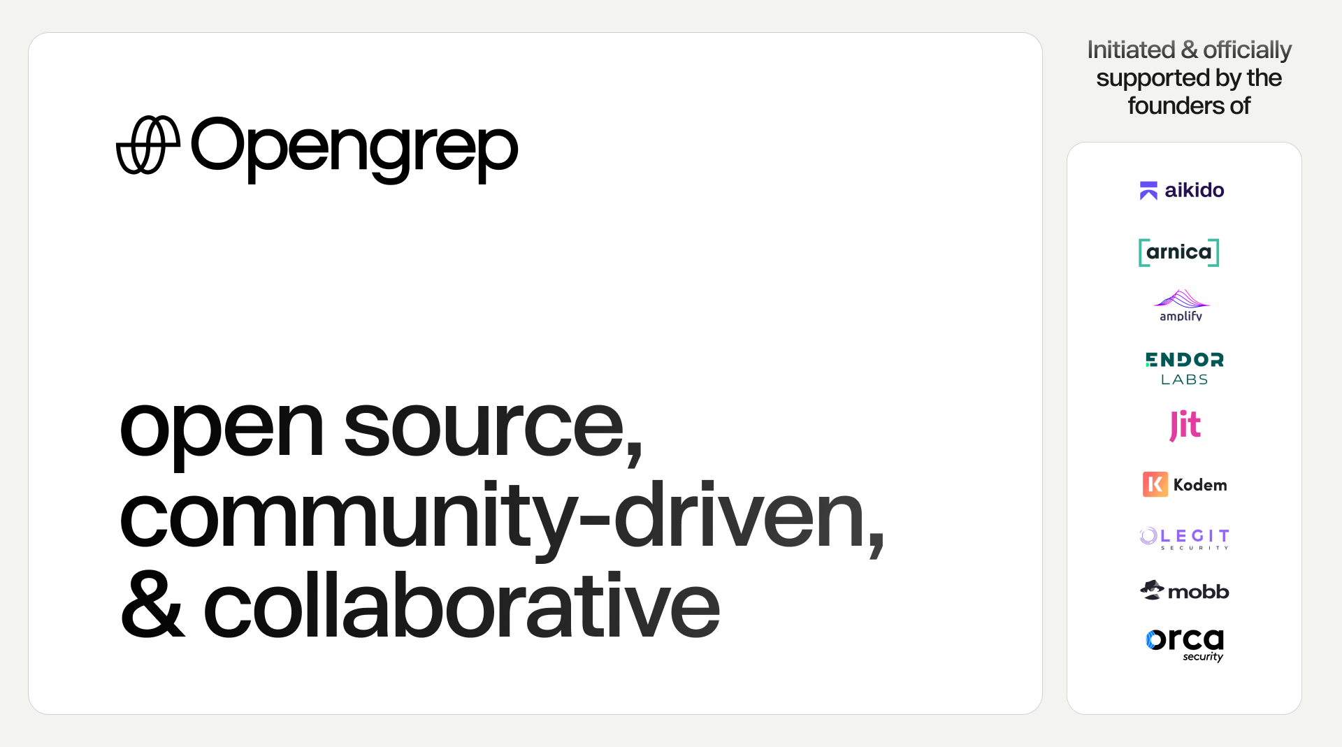 Opengre - De open source code beveiligingsmotor media 4
