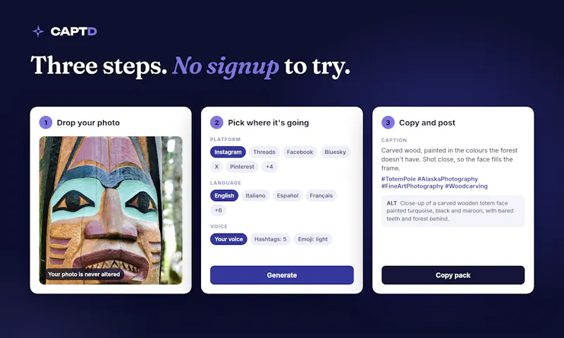CAPTD. screenshot 3