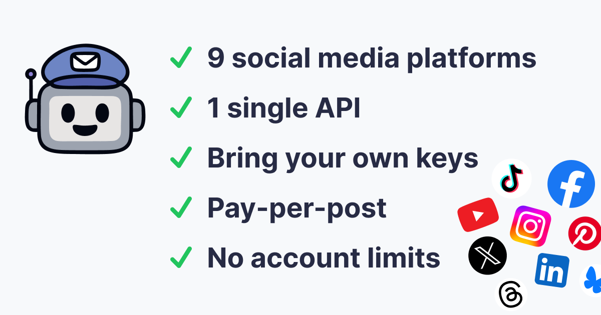 Media Hantarkan untuk saya - API bersatu untuk mengintegrasikan dengan platform media sosial. 5