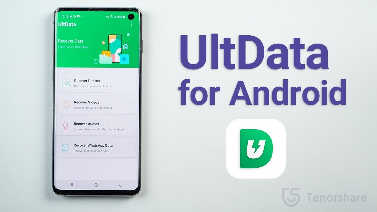 Ultdata-recover फोटो, चैट लॉग - हटाए गए फ़ोटो, वीडियो और व्हाट्सएप डेटा पुनर्प्राप्त करें मीडिया 1
