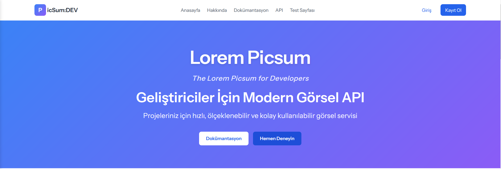 PicSumDEV gallery image