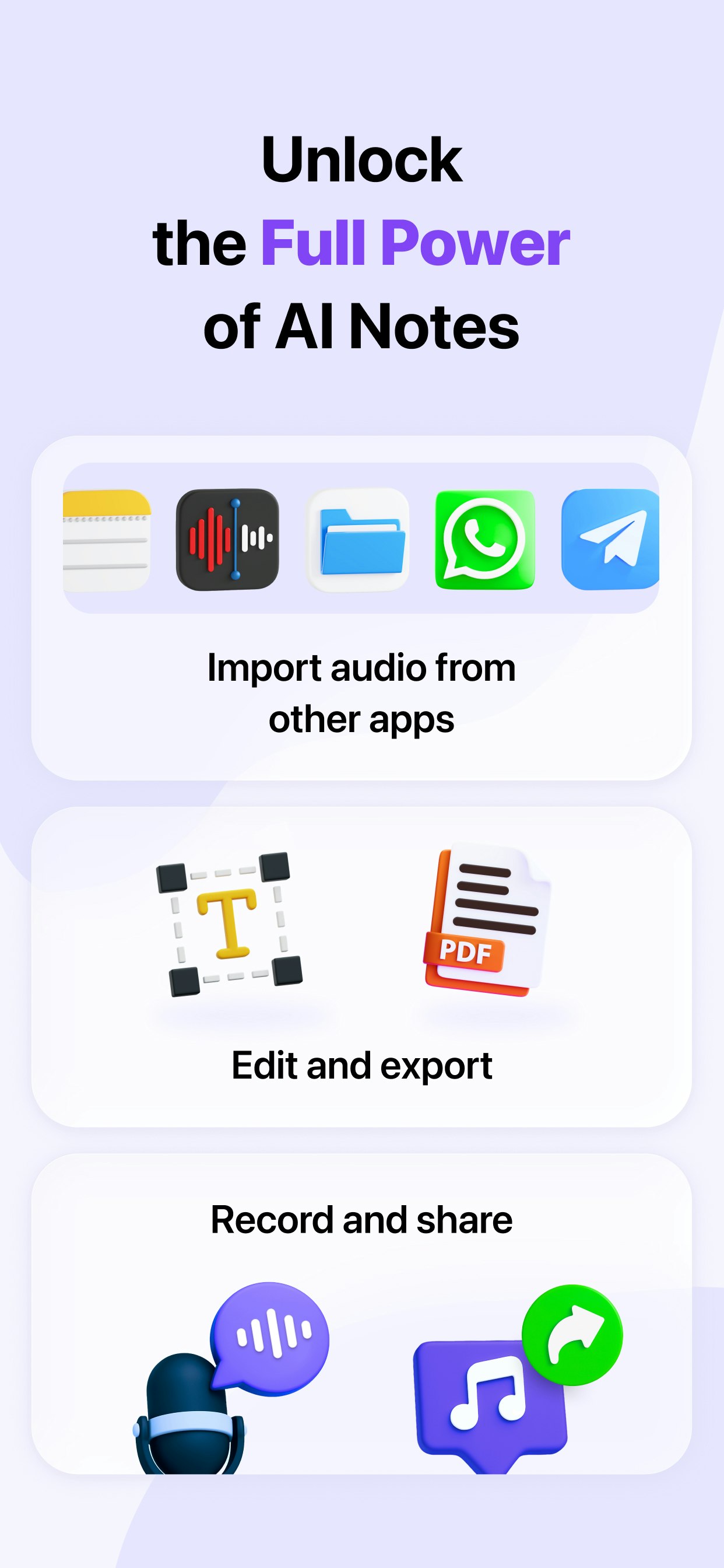 AI Notes App gallery image