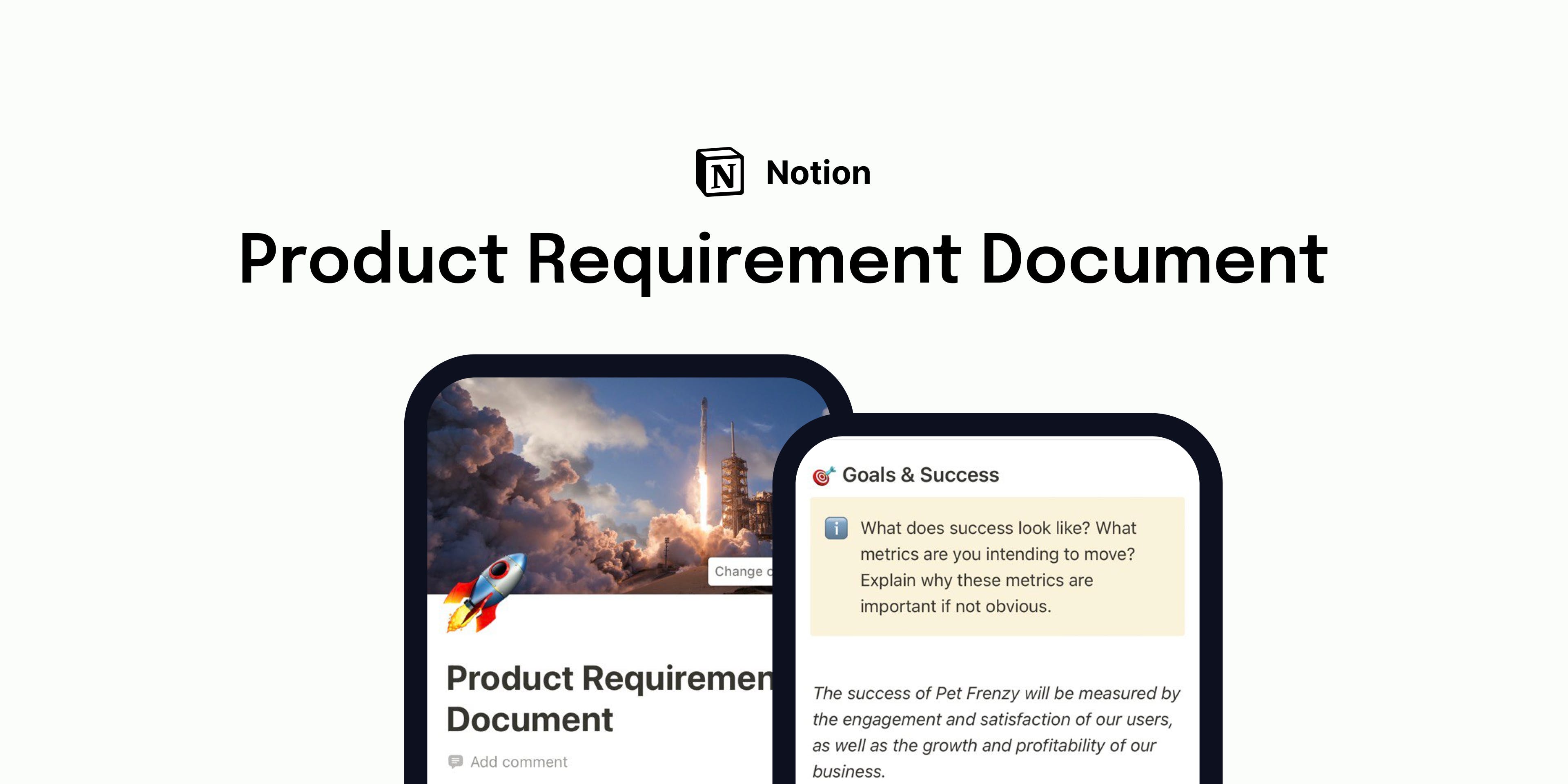 Product Requirement Document Template media 1