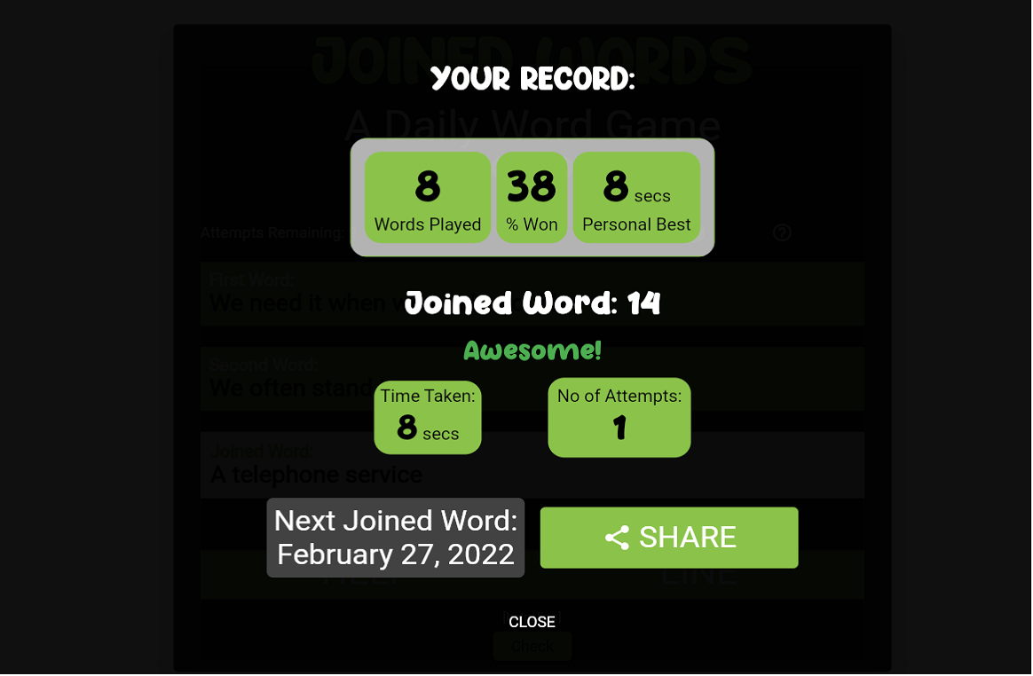 Joined Words gallery image