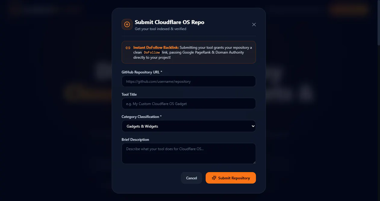 UnofficialOS: Cloudflare OS Directory gallery image