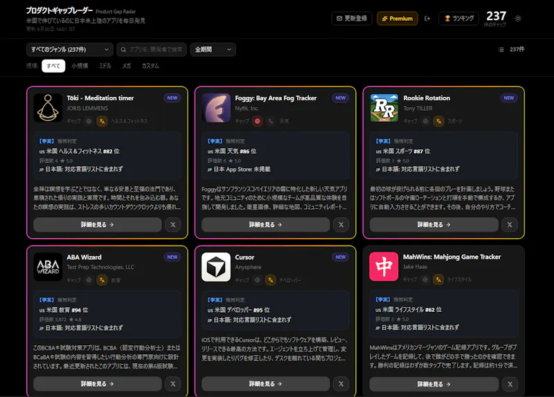 ProductGapRadar screenshot 2