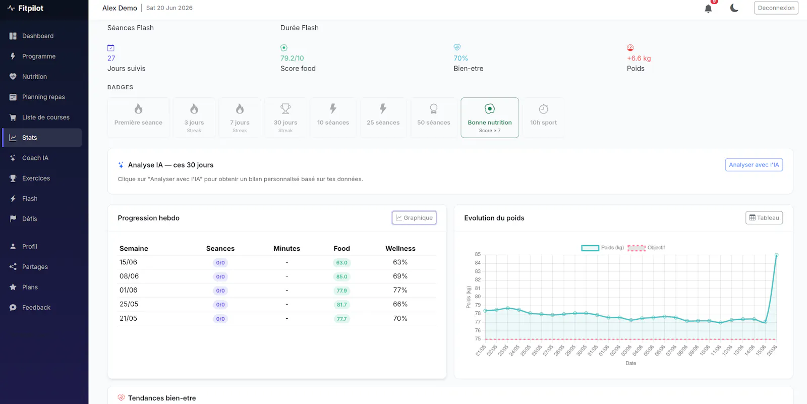 Fitpilot screenshot 7