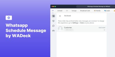 WADeck - AI Driven WhatsApp CRM gallery image