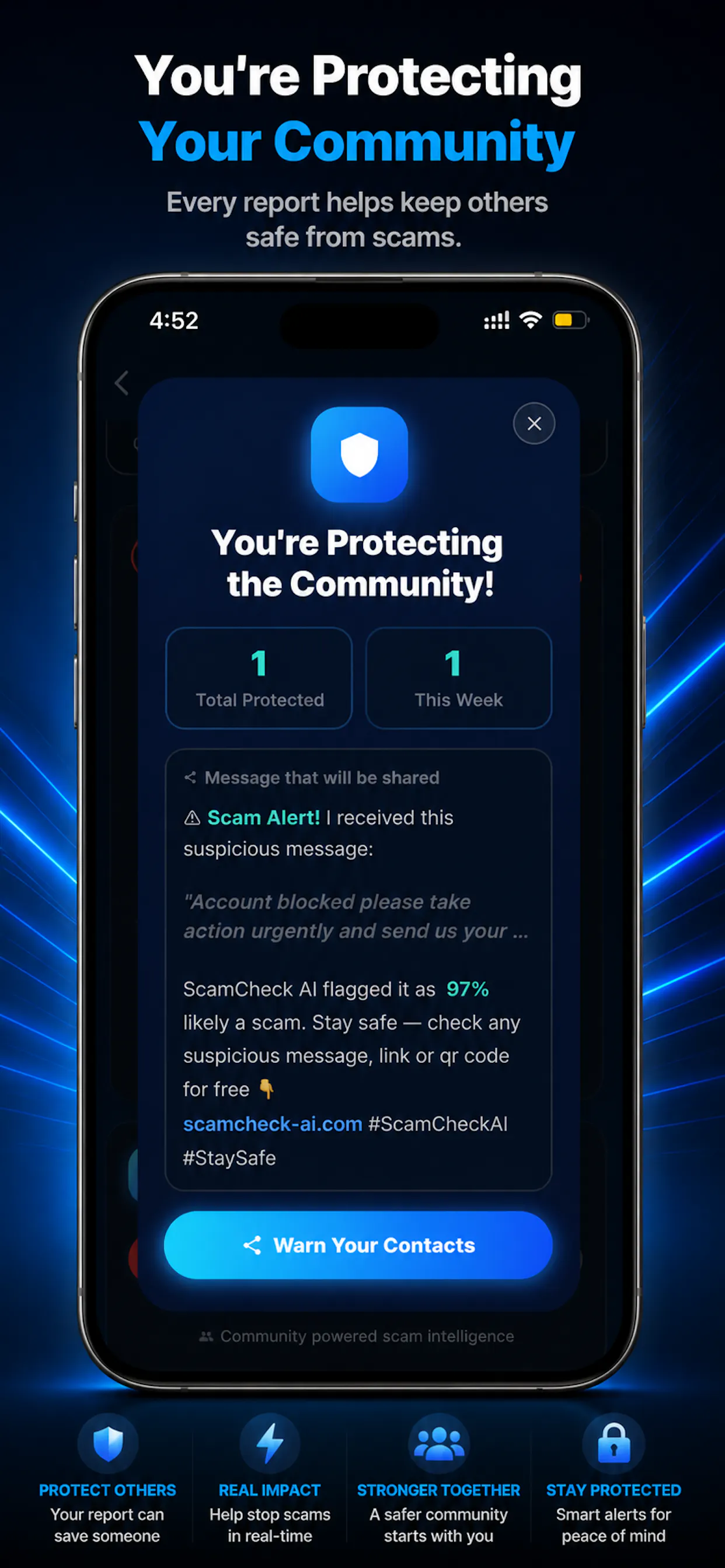 ScamCheck AI - Scam Detector gallery image