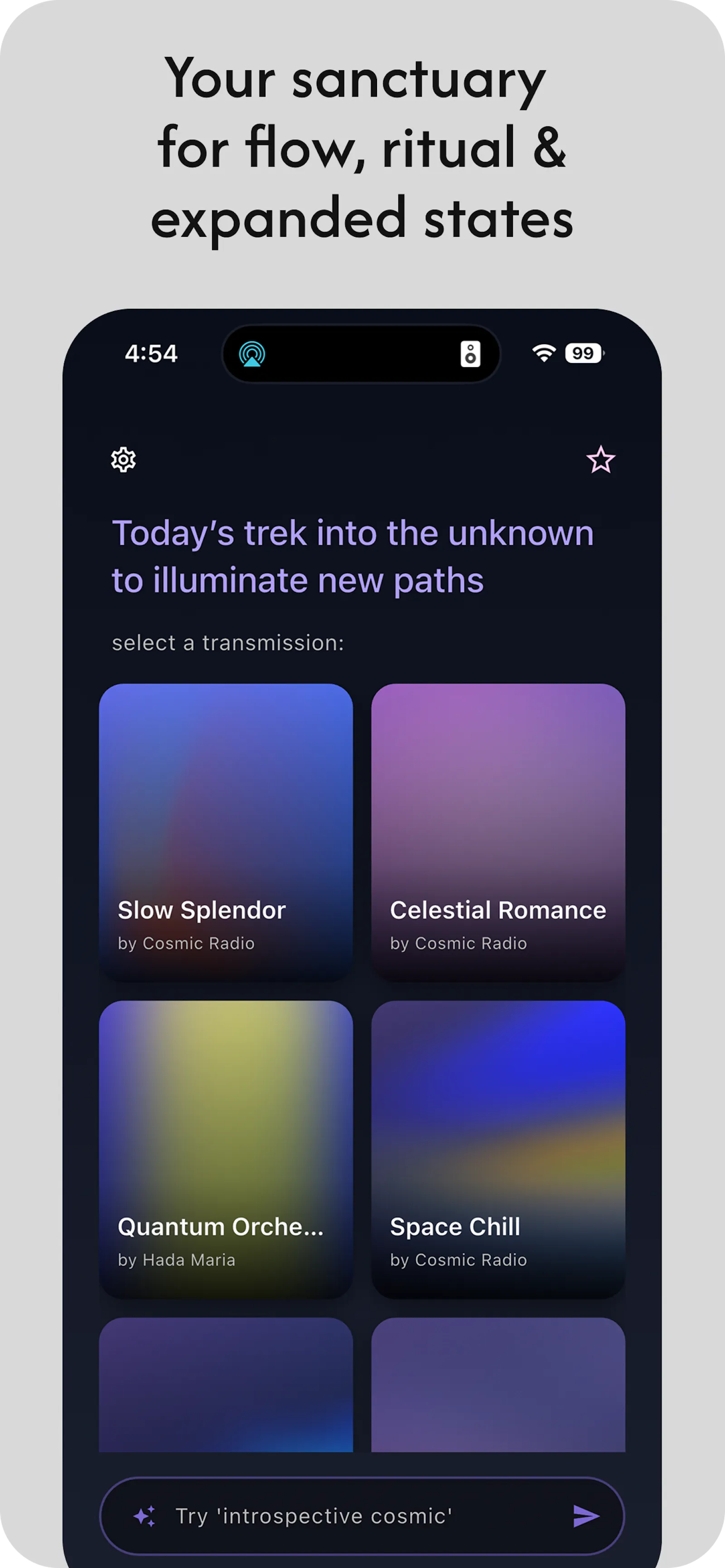 Cosmic Radio screenshot 1