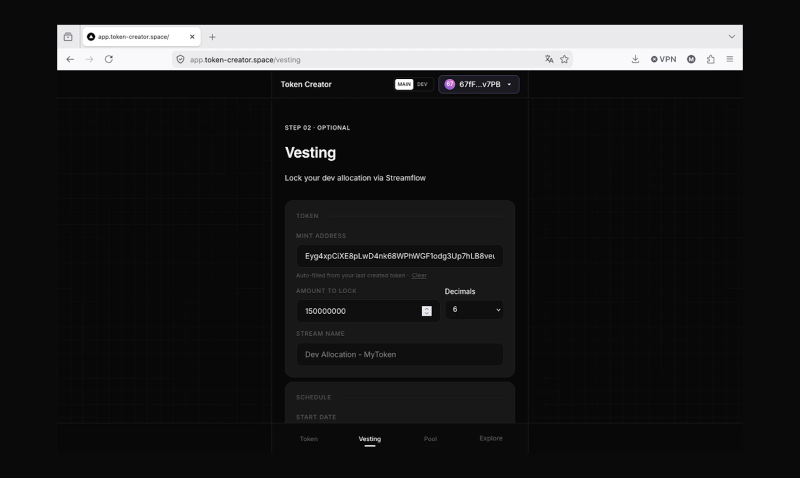 Token Creator screenshot 2