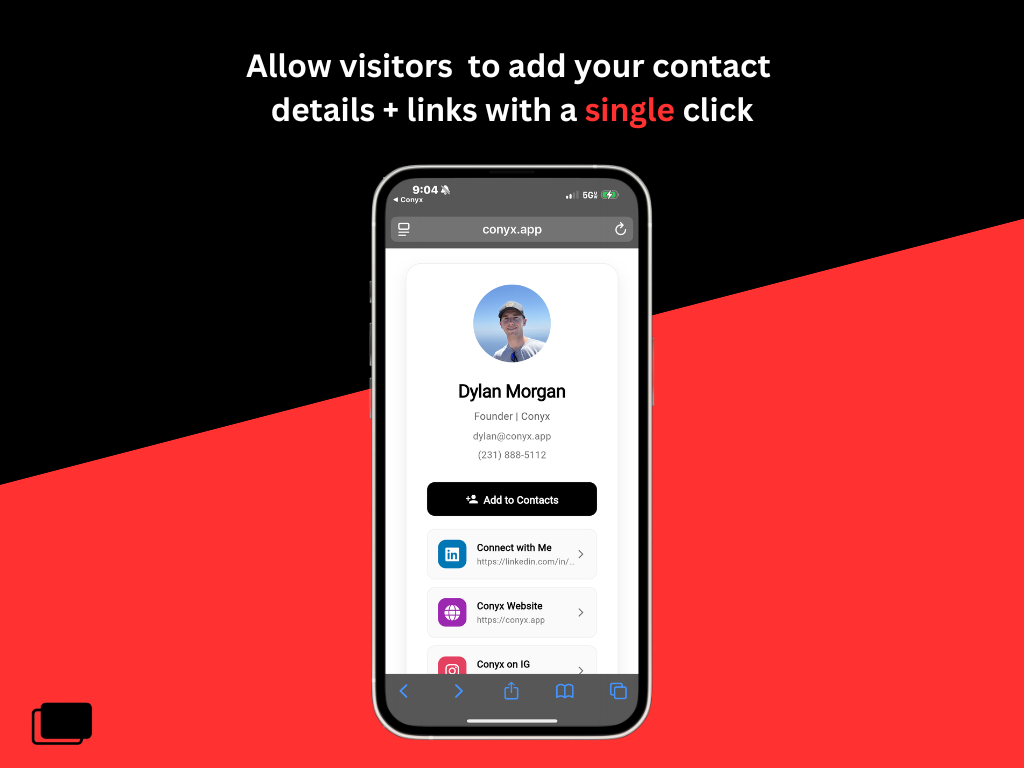 Conyx: Your Digital Business Card gallery image