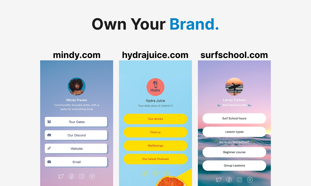 Linktree Custom Domains by Cloakist gallery image