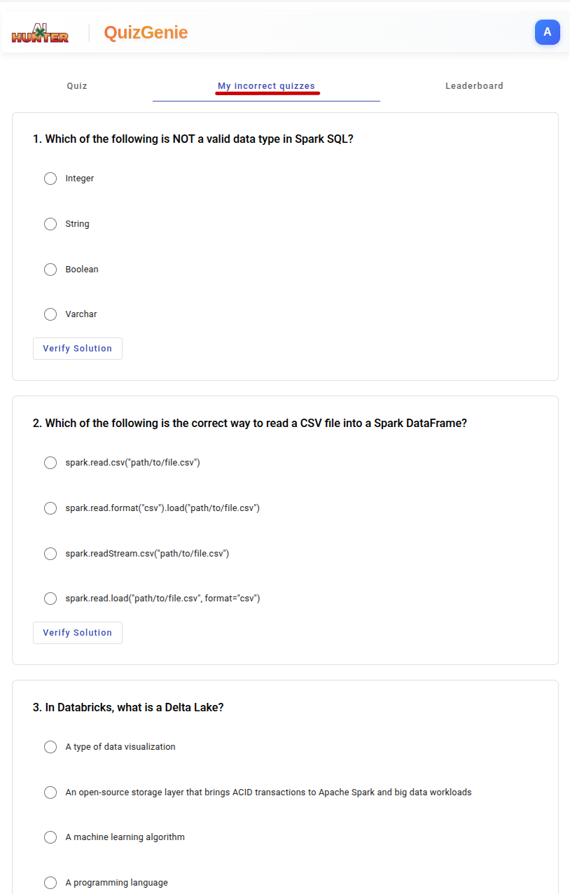 QuizGenie gallery image