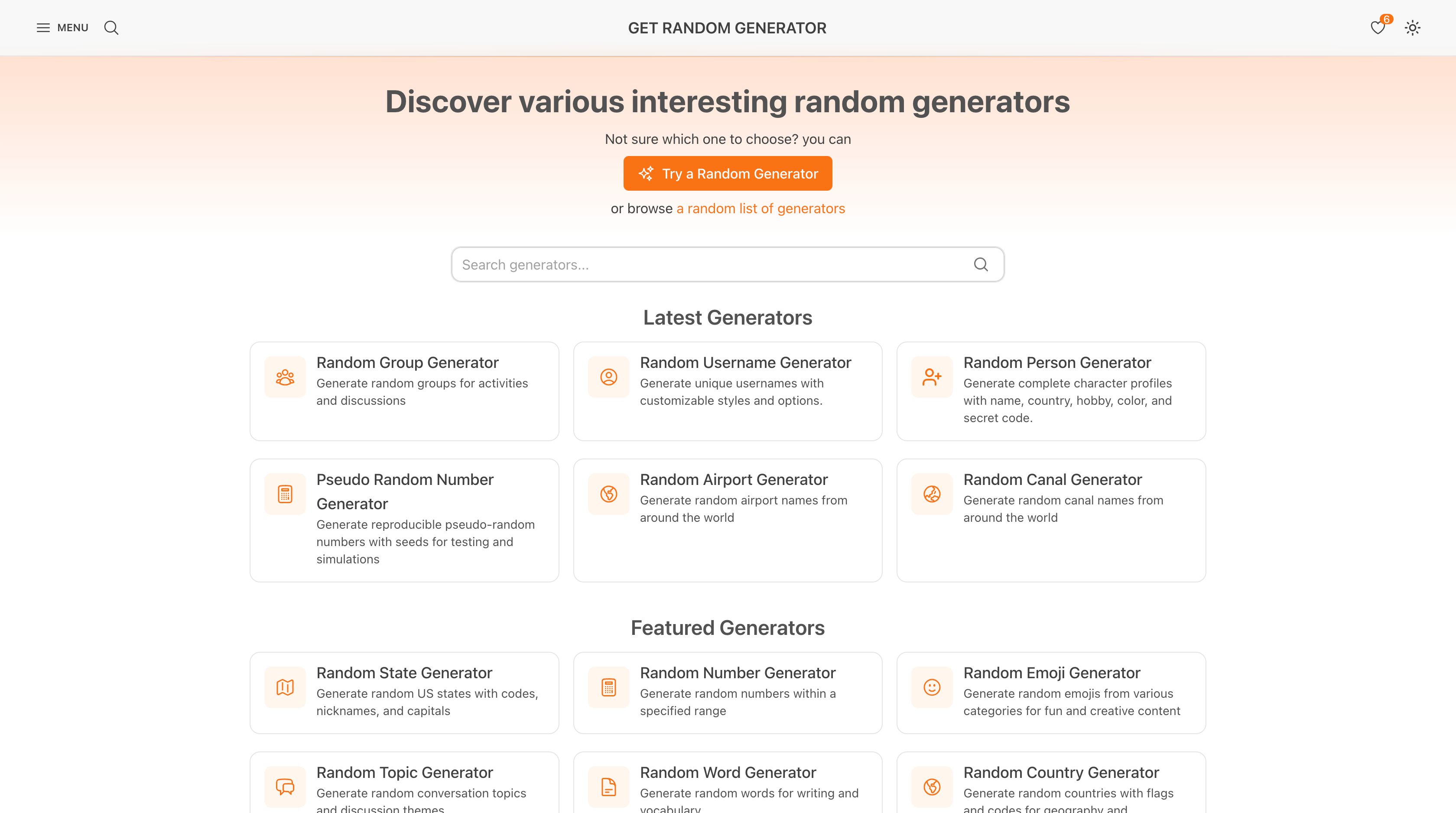 Get Random Generator gallery image