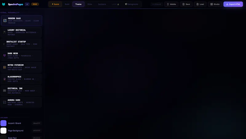 SpectraPages screenshot 3