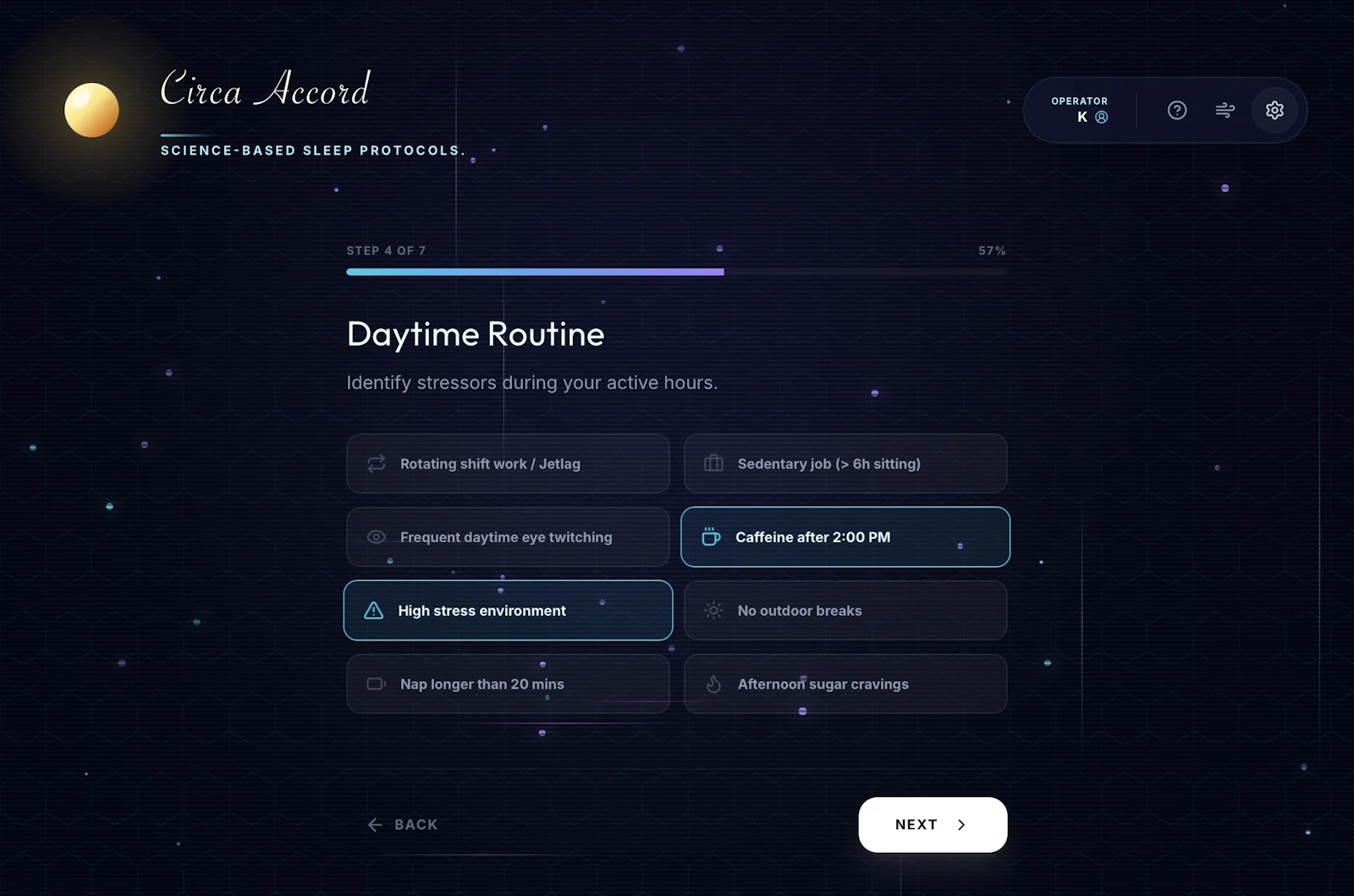 Circa Accord: Sleep Protocols screenshot 7