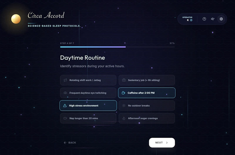 Circa Accord: Sleep Protocols screenshot 7