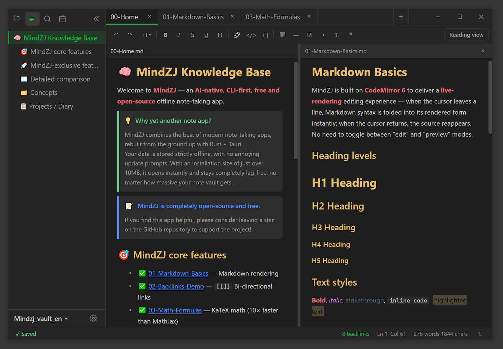MindZJ screenshot 1