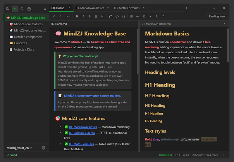 MindZJ screenshot 1