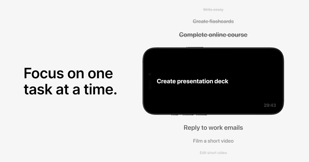 Focus Session by SyncTasks