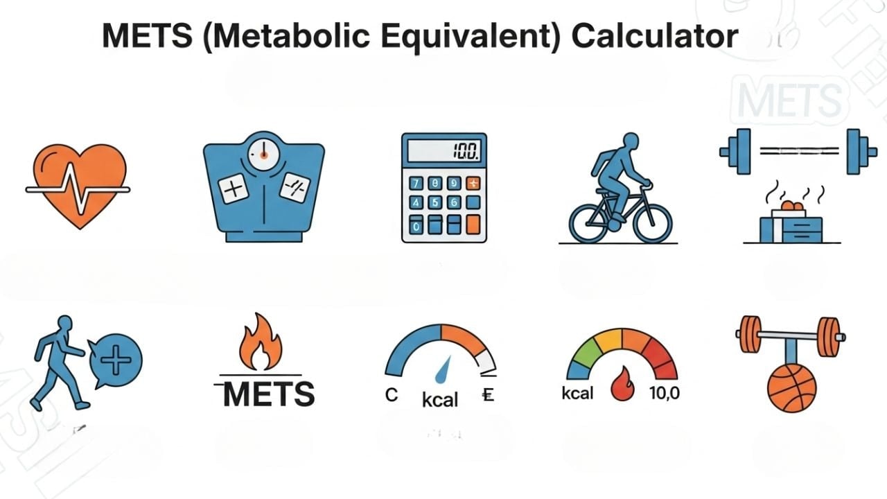 METS (Metabolic Equivalent) Calculator media 1