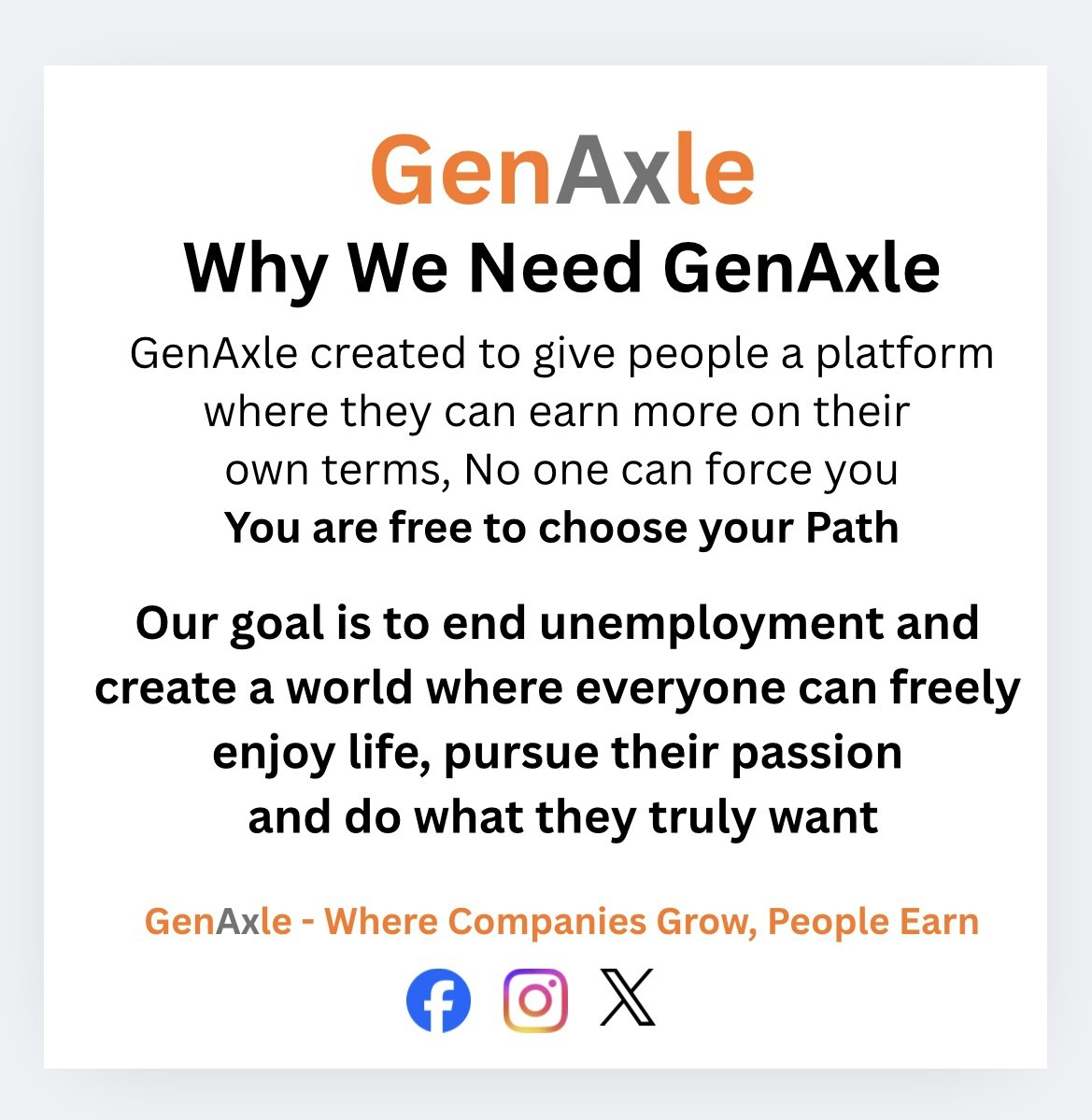 GenAxle - Screenshot 3 showing product features and functionality