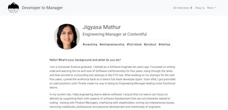 Developer to Manager gallery image