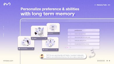 Accessibilità - Illustrazione di un&rsquo;estensione digitale del cervello, simbolo di MindOS Memory Twin.