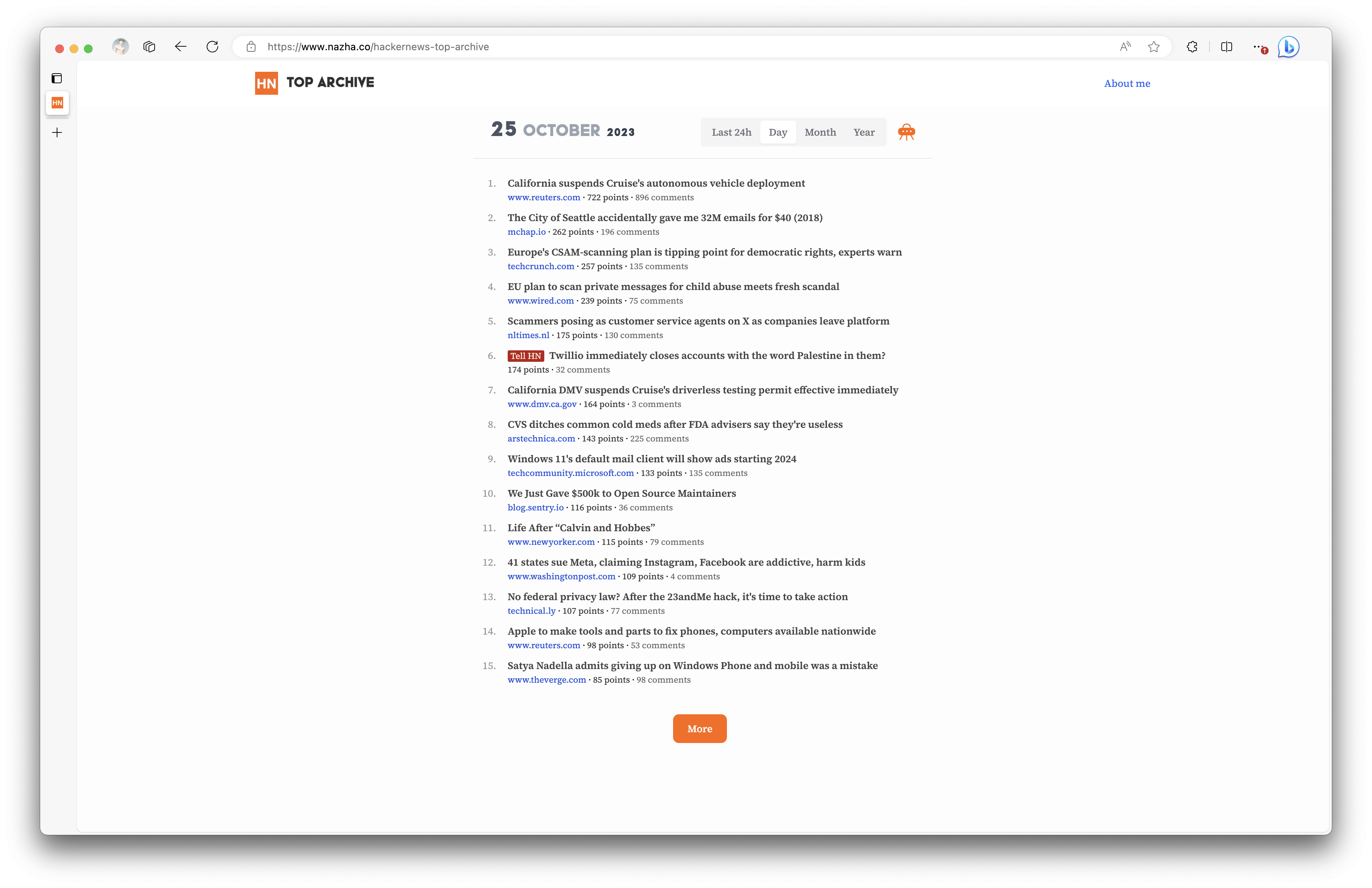 Hacker News Top Archive media 1