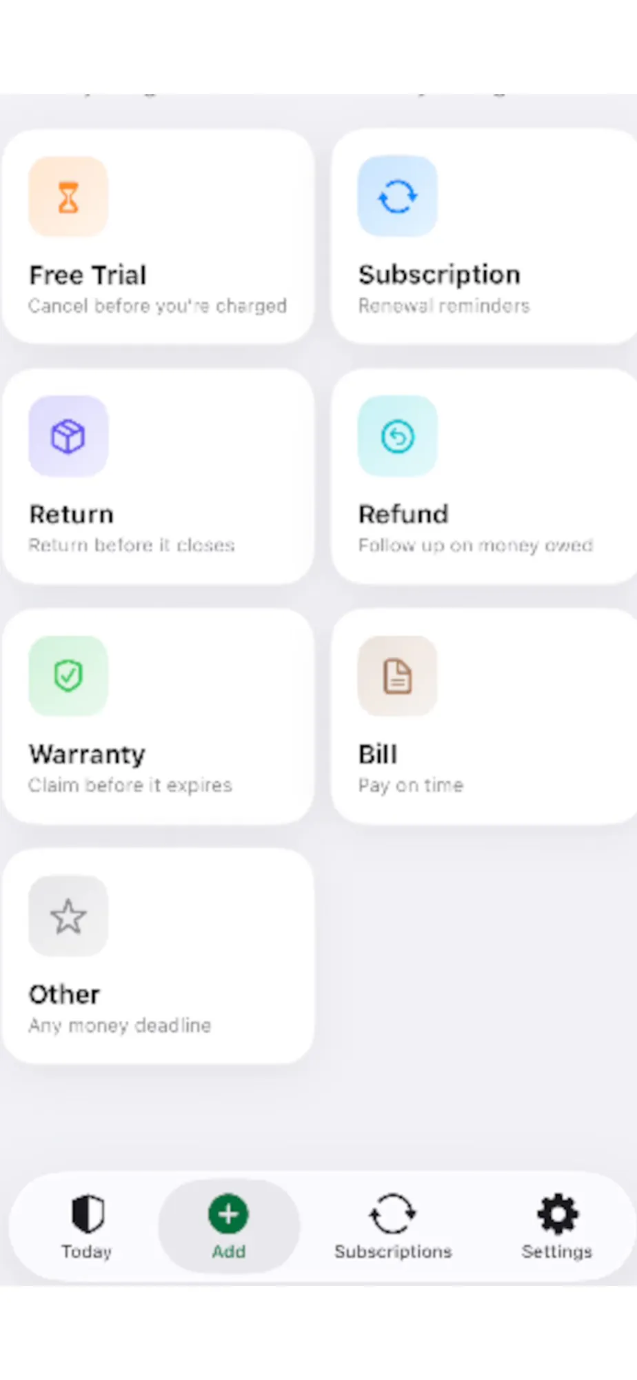MoneyShield: Sub Tracker gallery image