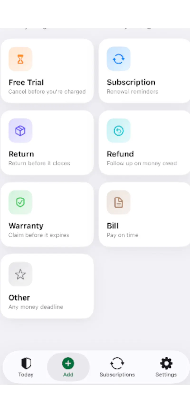 MoneyShield: Sub Tracker screenshot 1