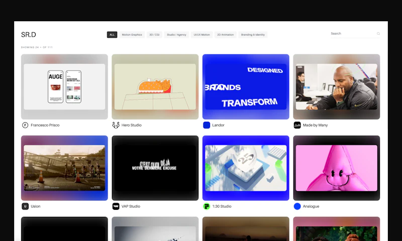 Showreel.design screenshot 1