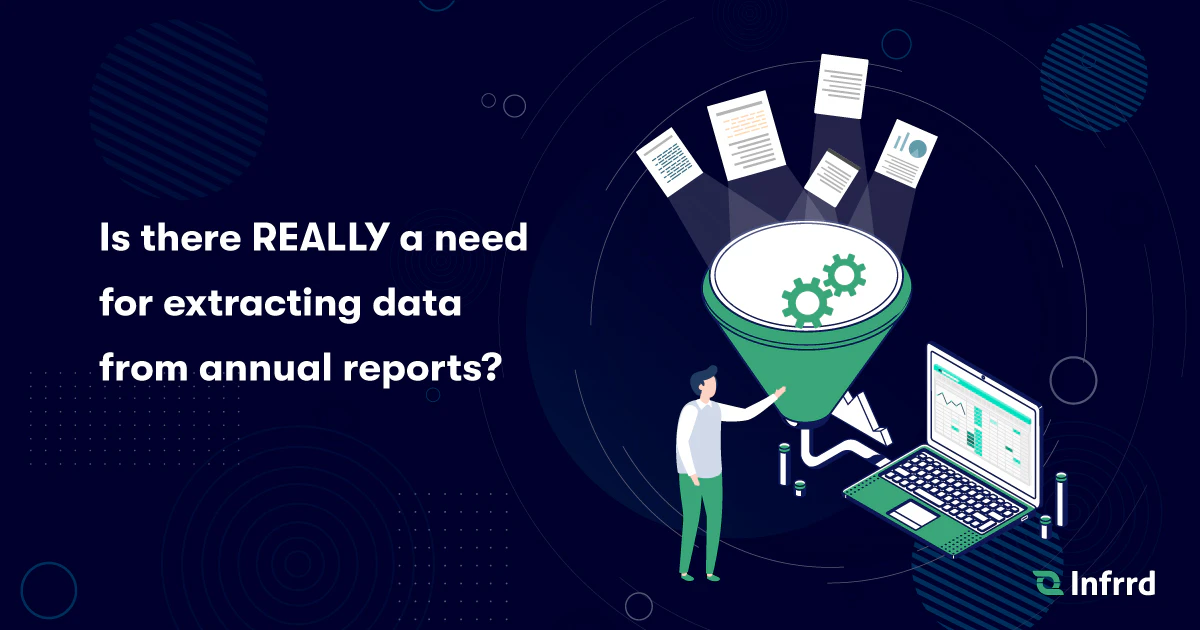 Extracting Data From Annual Reports