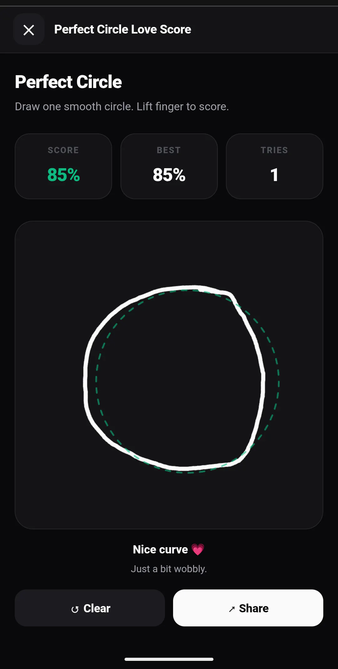 one more try. — Interactive Arcade gallery image